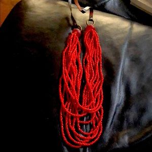 Perfect red necklace